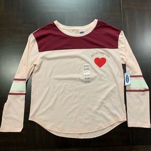 Old Navy Girls Long Sleeves T-Shirt Size XL 14